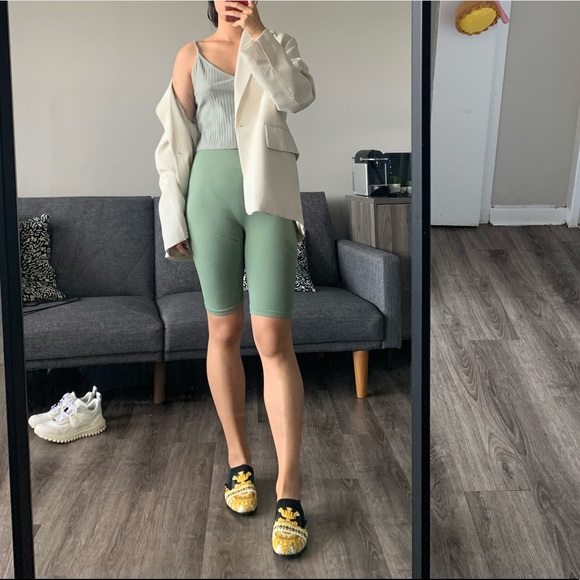 H&M NWT short jersey camisole top size M - Picture 1 of 10